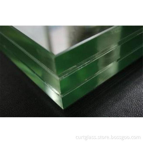3mm - 19mm Laminated Safety Glass With PVB Or SGP , Sandwic